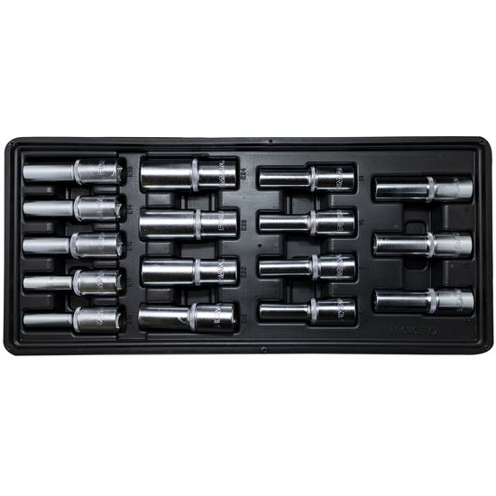 FIXMAN 16-pc 1/2' Dr.deep Sockets